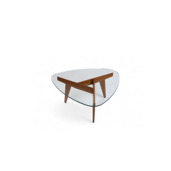 Triangle Glass Centre Table