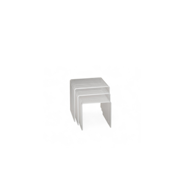 2 Acrylic Nesting Tables