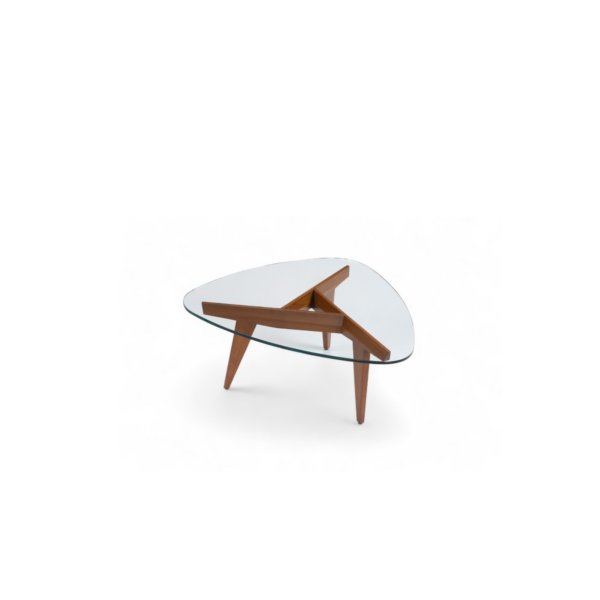 Triangle Glass Centre Table