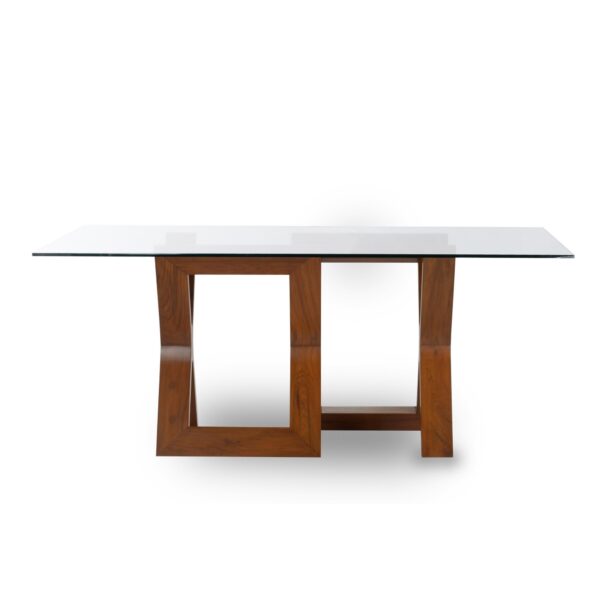 X Base Dining Table