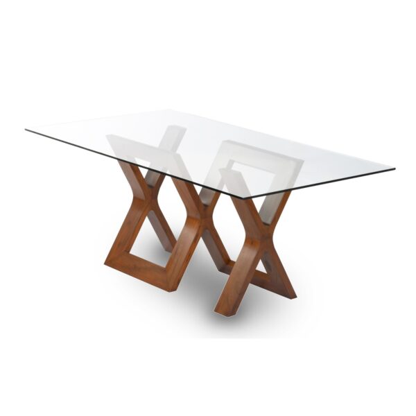 X Base Dining Table